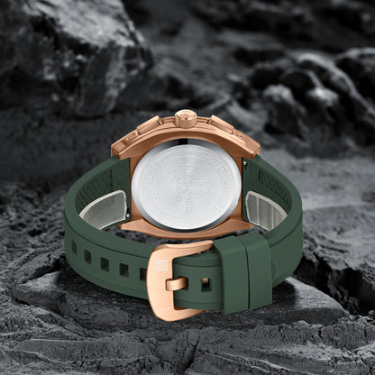 Naviforce Men Silicone Chrono 8063
