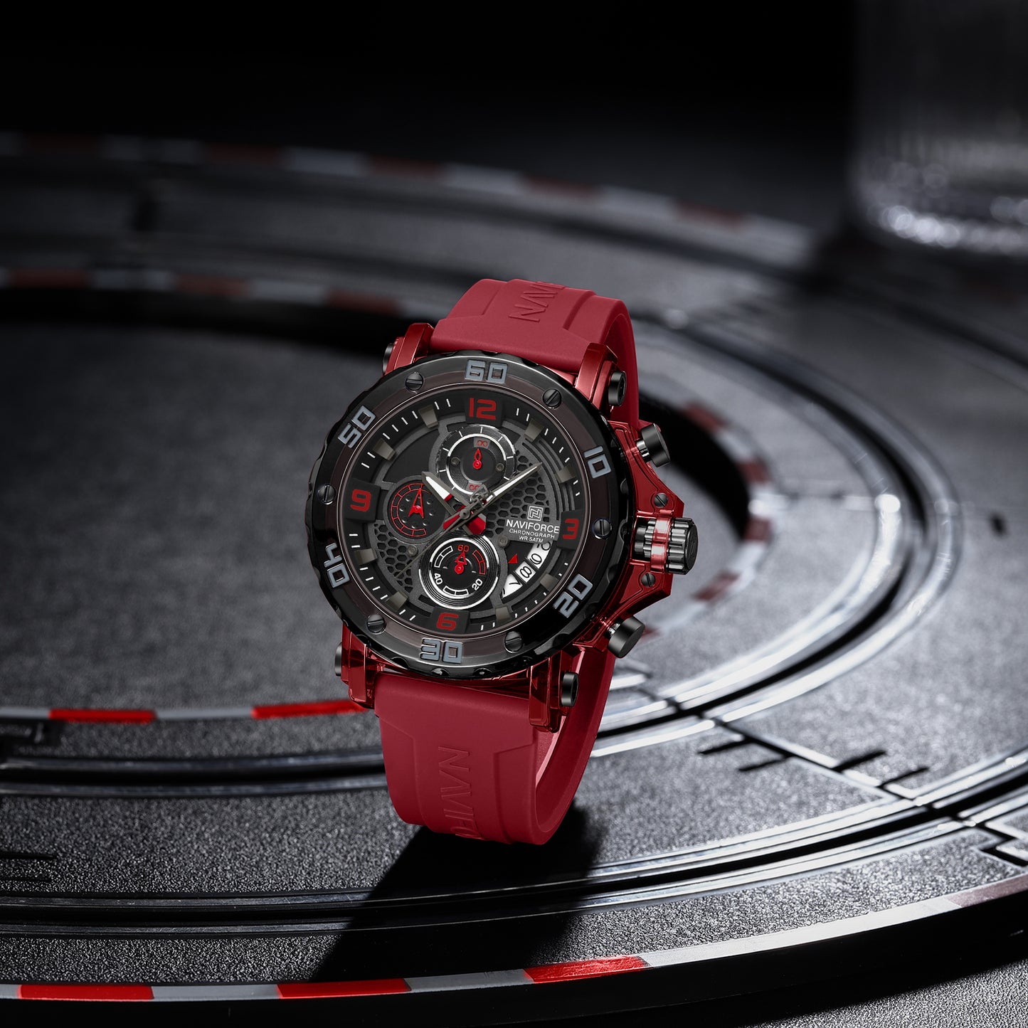 Naviforce Men Silicone Chrono 7123