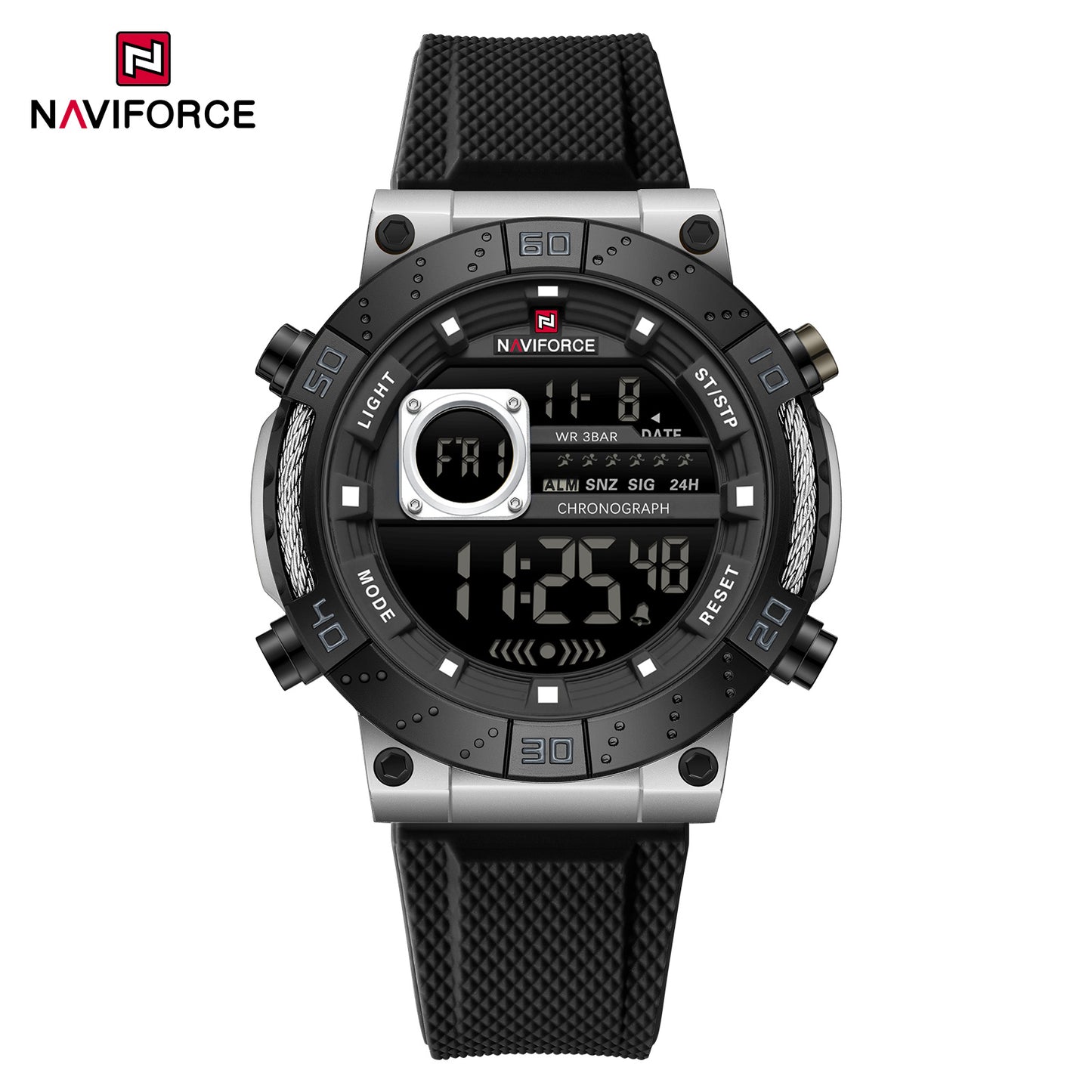 Naviforce Men Silicone 9241
