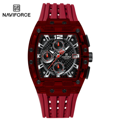 Naviforce Men Silicone Chrono 7105