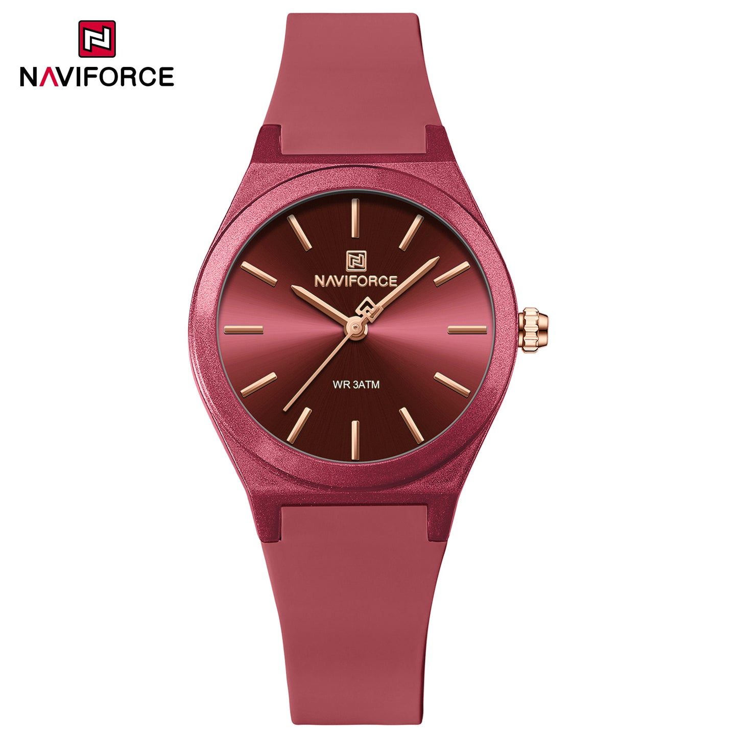 Naviforce Woman Silicone 5056
