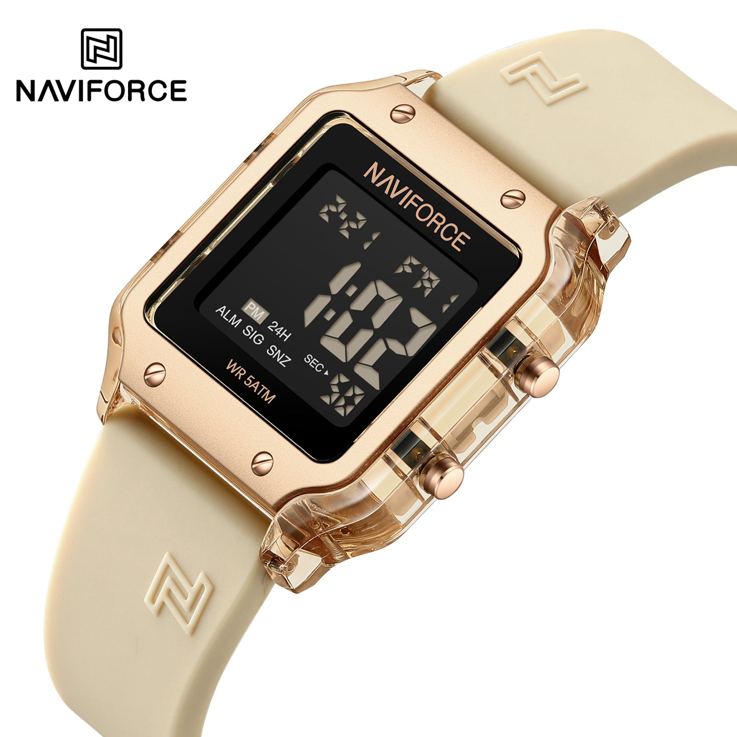 Naviforce Woman Silicone 6105