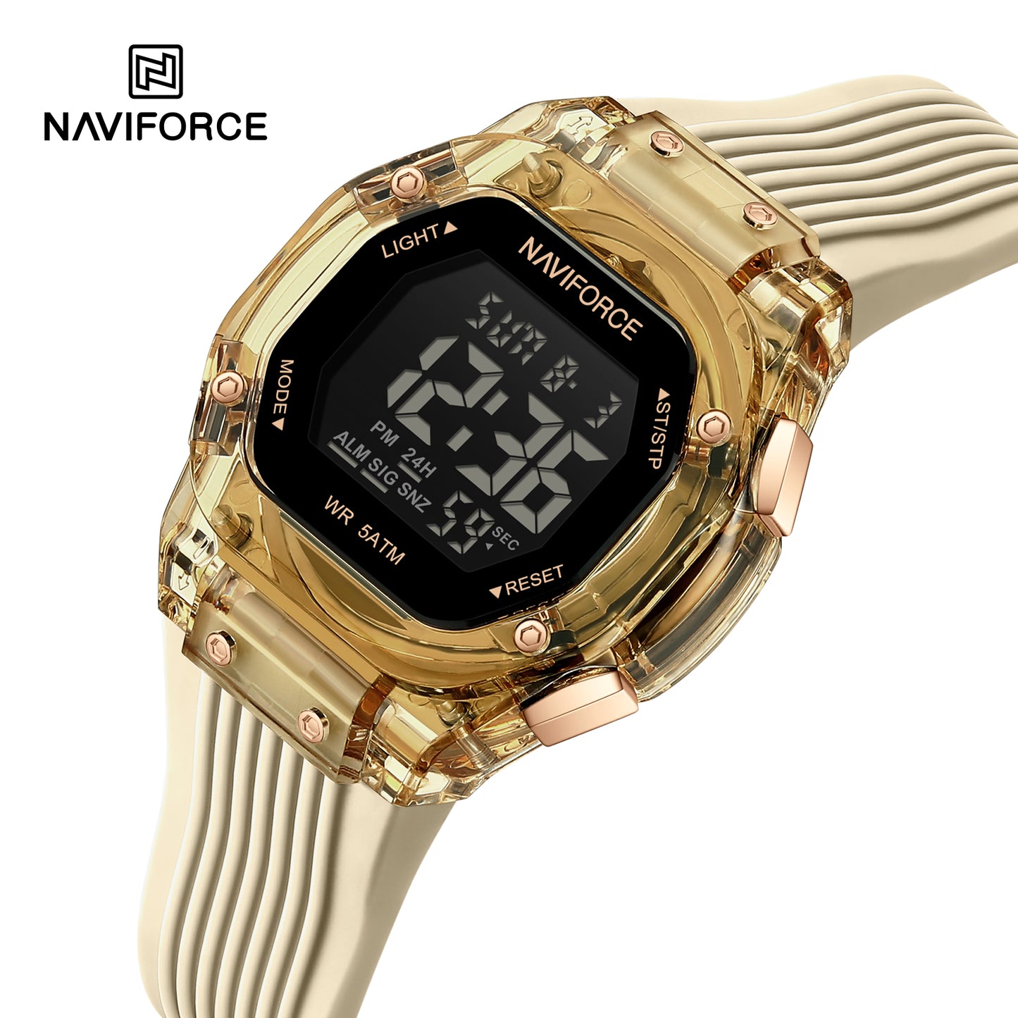 Naviforce Woman Silicone 6114