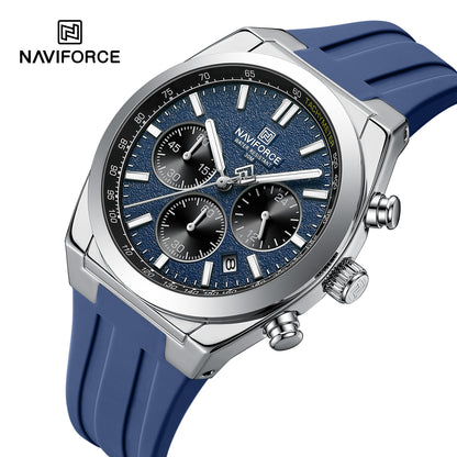 Naviforce Men Silicone Chrono 8080