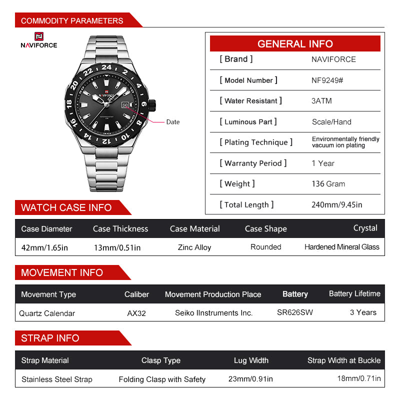 Naviforce Men 9249